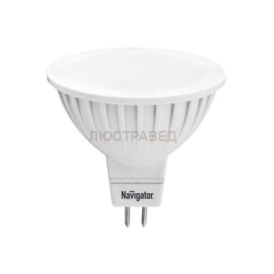 Светодиодная лампа Led Navigator 94 262 NLL-MR16-5W-12-3K-GU5.3 (12V)