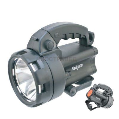 Фонарь Navigator 94 963 NPT-SP09-ACCU Прожект. CREE 1х3Вт+4LED, аккум.4В, 4Ач.