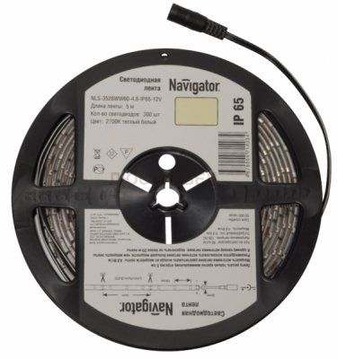 СД Лента Navigator 71 400 NLS-3528W60-4.8-IP20-12V R5