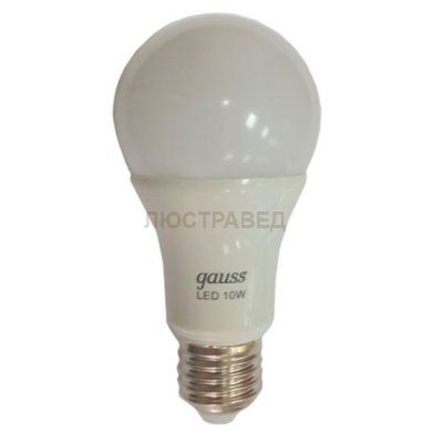 Лампа Gauss LED A55 Globe 10W 3000K LD102502110