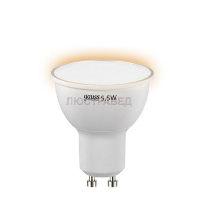 Лампа Gauss LED Elementary MR16 GU10 5.5W 2700К