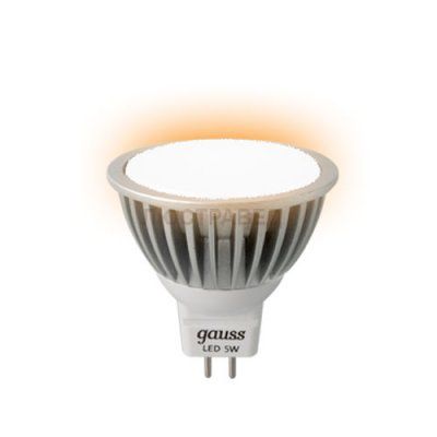 Лампа Gauss LED MR16 GU5.3 5W 12V 2700K