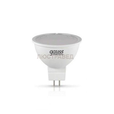 Лампа Gauss LED Elementary MR16 GU5.3 7W 2700K