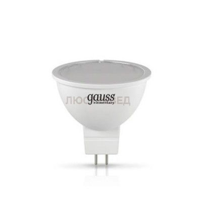 Лампа Gauss LED Elementary MR16 GU5.3 7W 4100K