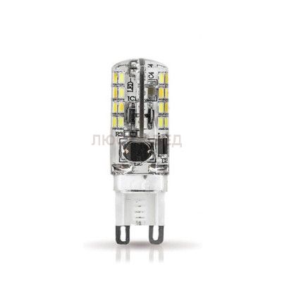 Лампа Gauss LED G9 AC150-265V 3W 2700K