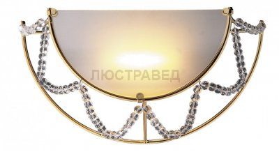 Светильник Odeon Light 1424/1W золото/хрусталь Gota