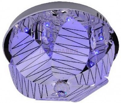 Светильник Escada 241R/3PL E14*60W+LED Chrome