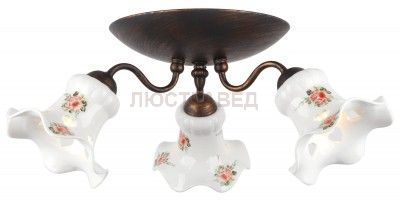 Светильник Escada Ville 160/3PL Black Brush gold