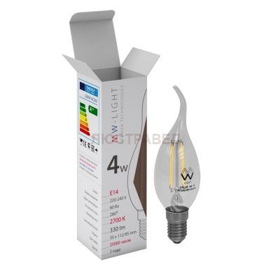 Светодиодная лампа Mw light LBMW14CA01 FILAMENT