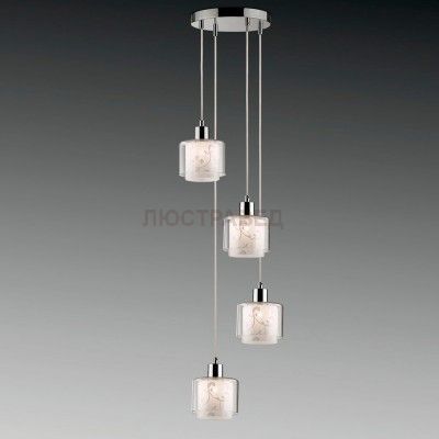 Люстра Lumion 2210/4 хром Isko