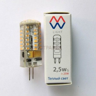 Светодиодная лампа g4 Mw light LBMW0402 SMD