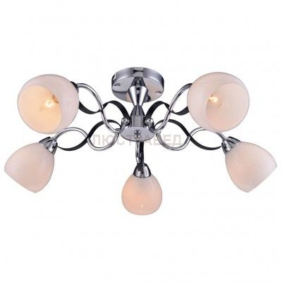 Потолочный светильник Escada 130/5PL E14*60W Chrome/Black