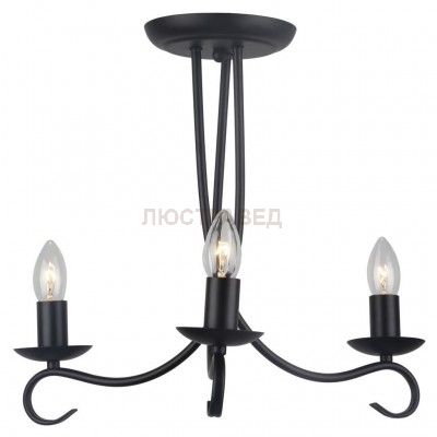 Потолочный светильник Escada 150/3P E14*40W Black