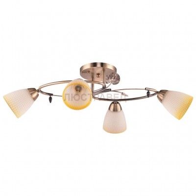 Потолочный светильник Escada 195/4PL E27*60W Antique Brass