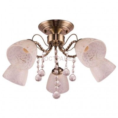 Потолочный светильник Escada 214/5PL E27*60W Antique Brass