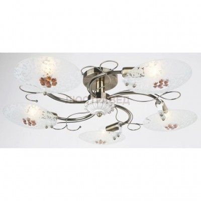 Потолочный светильник Escada 237/5PL E14*40W Antique Brass