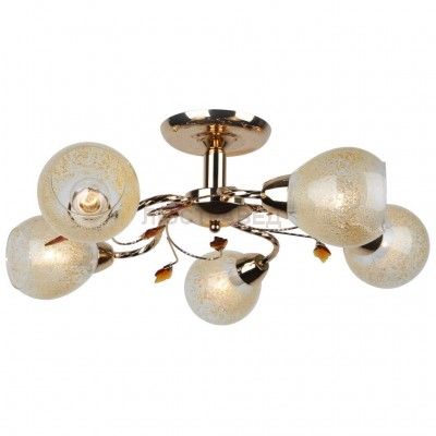 Потолочный светильник Escada 188/5PL E14*40W Gold