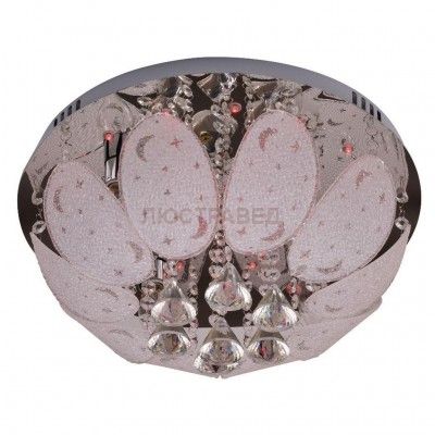 Потолочный светильник Escada 251R/4PL E14*60W+LED Chrome