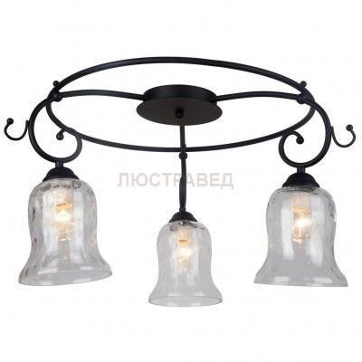 Потолочный светильник Escada Orlando 313/3PL E14*40W Black