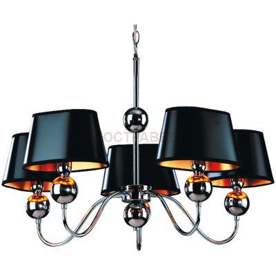 Люстра черная Arte Lamp A4011LM-5CC Turandot