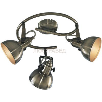 Светильник спот Arte lamp A5215PL-3AB Martin 