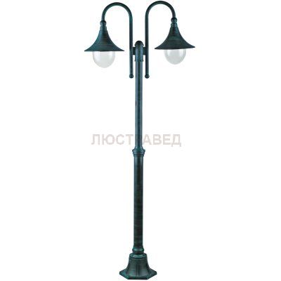 Светильник уличный Arte lamp A1086PA-2BG Malaga