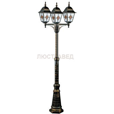 Светильник уличный Arte lamp A1017PA-3BN Berlin 