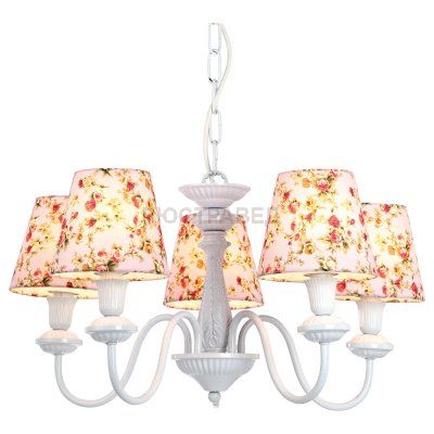 Люстра подвесная Arte lamp A9212LM-5WH Provence