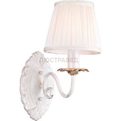 Светильник бра белый Arte lamp A2065AP-1WG Felicita