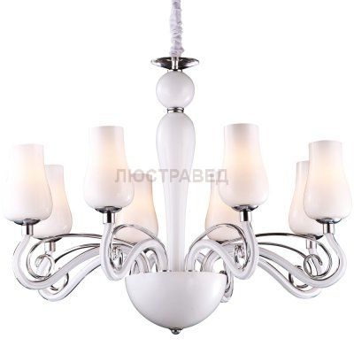 Люстра Arte lamp A8110LM-8WH Biancaneve