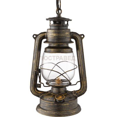 Светильник керосинка Arte lamp A3843SP-1BG Galata