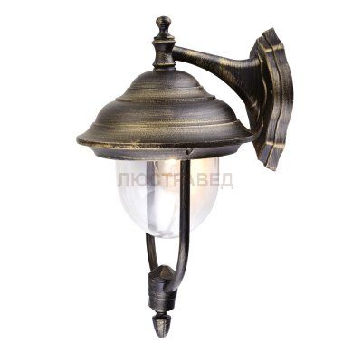 Уличный настенный светильник Arte lamp A1482AL-1BN Barcelona