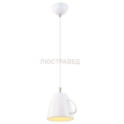 Светильник кружка белая Arte lamp A6605SP-1WH CAFFETTERIA