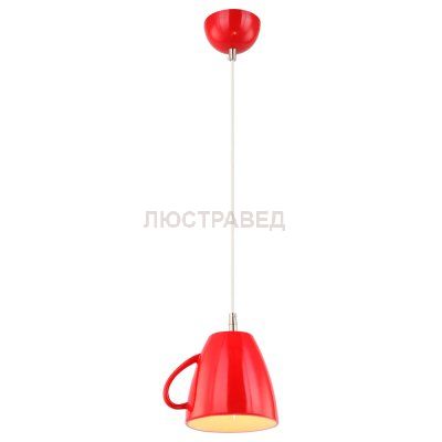 Светильник красная кружка Arte lamp A6605SP-1RD CAFFETTERIA