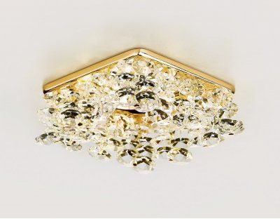 Встраиваемый светильник Ambrella K309 CL/G