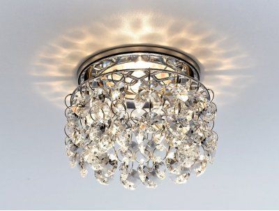 Встраиваемый светильник Ambrella K308 CL/CH