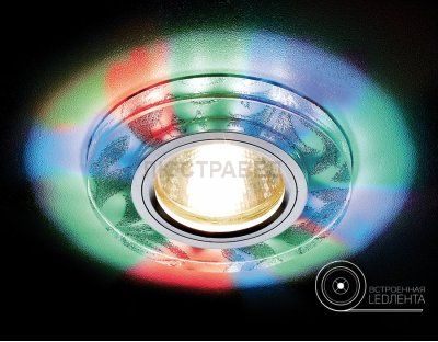 Встраиваемый светильник Ambrella S232 W/CH/M