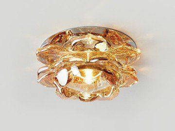 Встраиваемый светильник Ambrella D8188 CL/BR