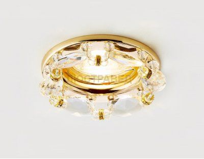 Встраиваемый светильник Ambrella K212 CL/G