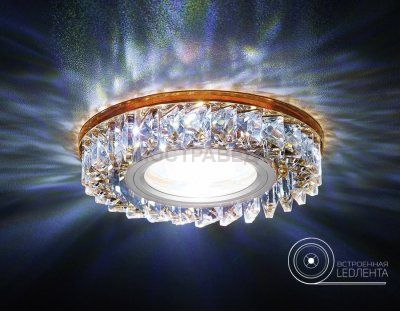 Встраиваемый светильник Ambrella S255 BR