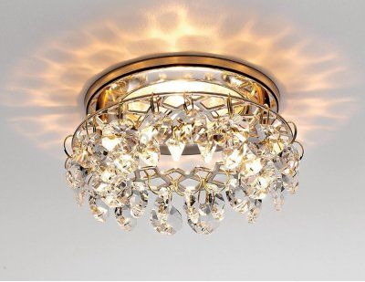 Светильник Ambrella K7070 CL/G золото/прозрачный MP16