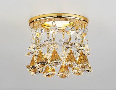 Светильник Ambrella K2233 CL/G золото/прозрачный