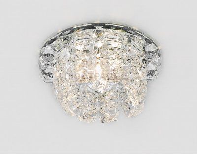 Светильник Ambrella K455 CH хром/прозрачный хрусталь 