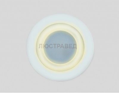 Светильник Ambrella S340/12+4 белый/теплый (3 режима) круглый без стекла (D180/A150)