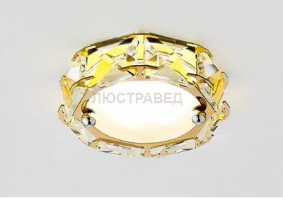 Точечный светильник Ambrella светодиодный S40 G/W 4W 4200K