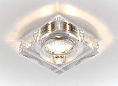 Светильник Ambrella D6120 CL хром/прозрачный MR16 30H 139 D mm