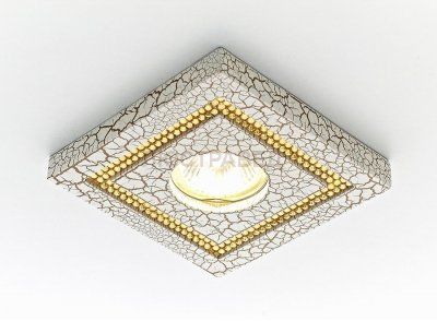 Точечный светильник Ambrella с узором D3850 YL