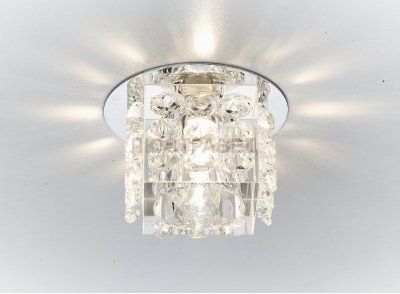 Точечный светильник Ambrella с узором D1111 CL/CH