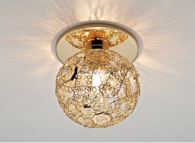 Точечный светильник Ambrella с узором D1002 G