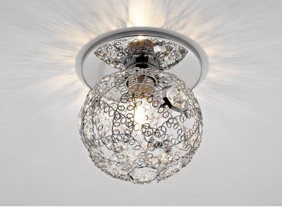 Точечный светильник Ambrella с узором D1002 CH